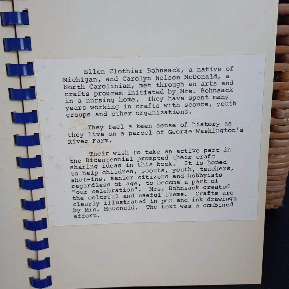 Celebration‎ Crafts Spiral Book 1976 Ellen Bohnsack Carolyn McDonald
